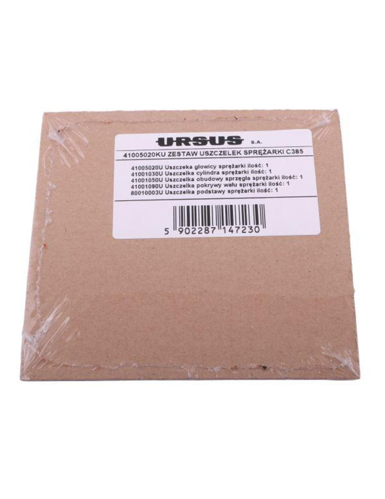 ZESTAW U SPRĘŻARKI C-385 URSUS
Komplet ( zestaw ) uszczelek sprężarki 41001030. 41001050. 41001090. 80010003 C-385 O...