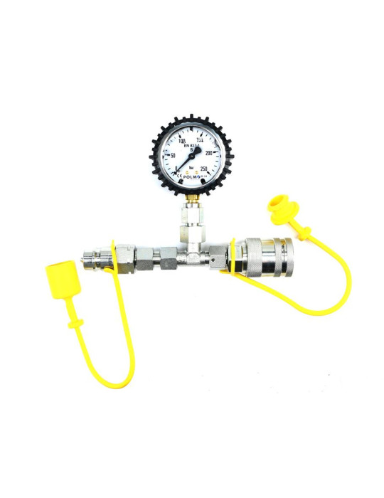 ZESTAW POMIAROWY 250BAR EURO PRZELOT
Indeks W-ZES-250D-WGET
Zestaw pomiarowy ciśnienia hydrauliki z manometrem 250...