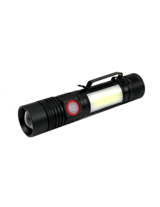 LATARKA UNIWERSALNA LED COB 400LM

Latarka uniwersalna diody LED typu T6 COB aku 1200 mAh ładowany USB 400 lm Teger...