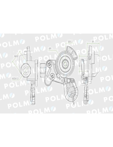 ZŁĄCZE PNEUMAT TWARDE WZÓR WABCO
4248014022P
instalacje jednoobwodowe

Złącze przewodów powietrza bez zaworu C-33... 2