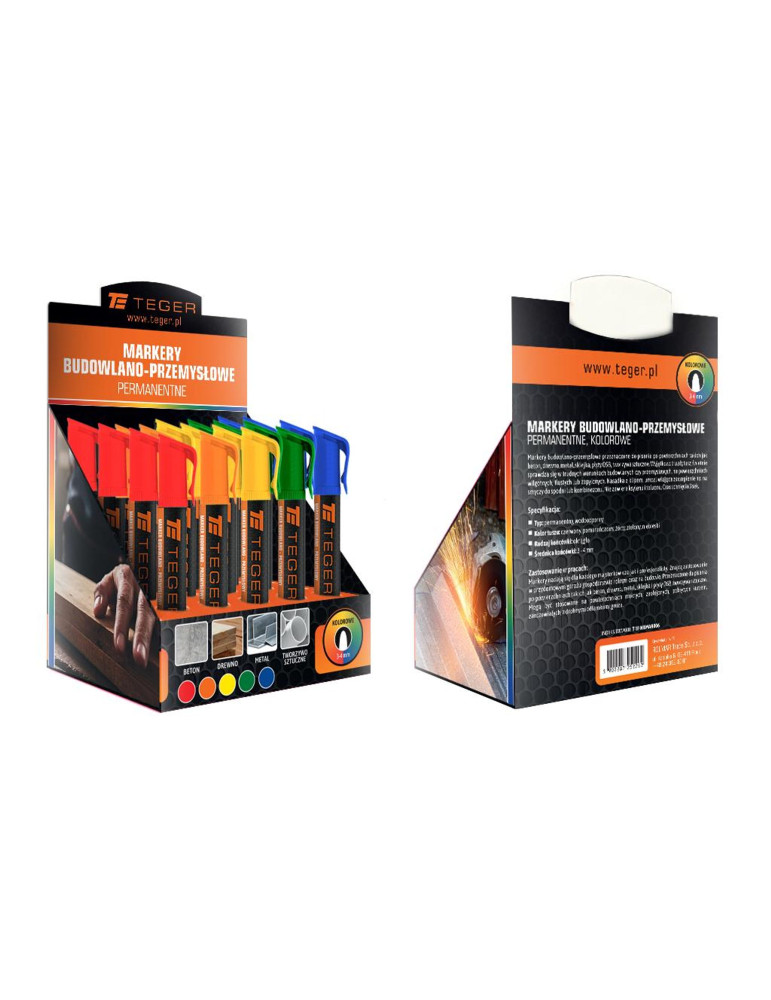 MARKER BUDOWALNY KOLOR 3-4MM
T-W-NBMAR006

Marker budowlano - przemysłowy - (5 kolorów), (końcówka okrągła 3-4 mm,...