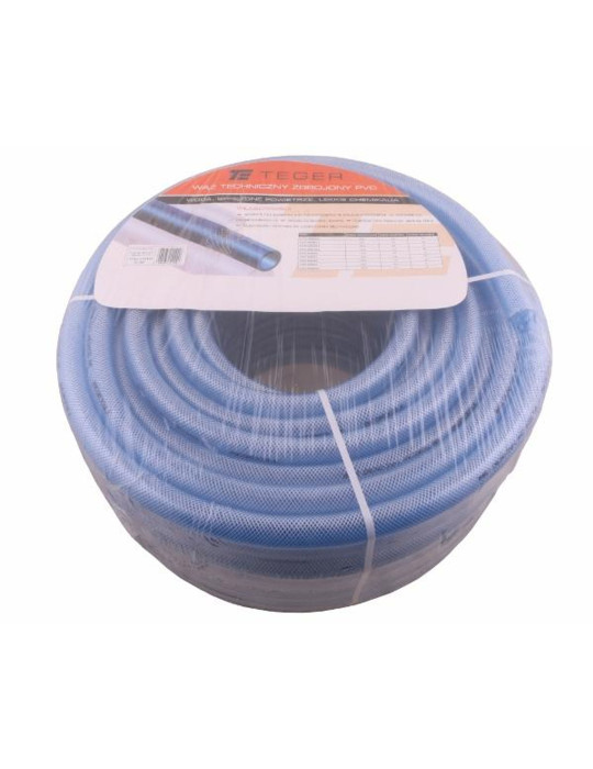 WĄŻ PCV FI 10 17BAR* 
Wąż techniczny zbrojony PVC 10X2.5 17bar TEGER (sprzedawane po 50m)
Indeks T-PVC-DN10X2.5
T-...