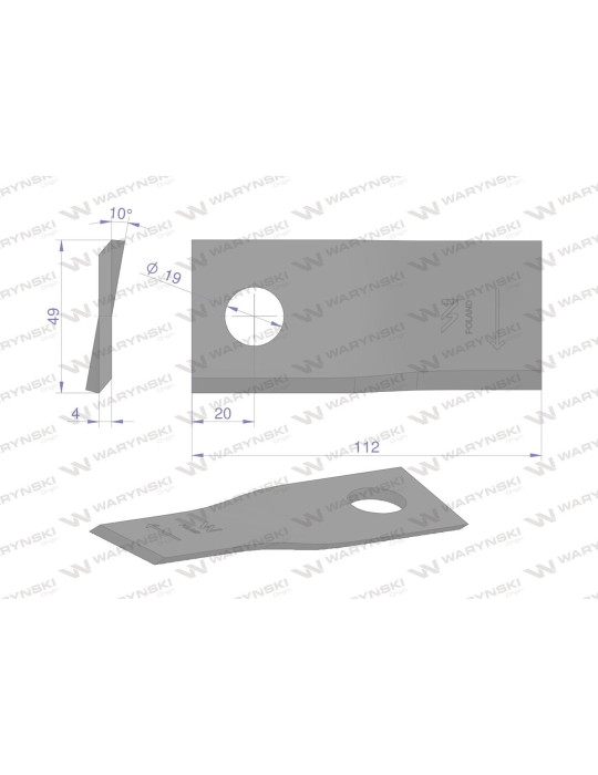NÓŻ 112X48X4 FI19 PRAWY139889 KRONE
NOŻYK 139889 KRONE PRAWY
WKR112X48X4P

giety  112 x 48 x 4, O 19,
 Kosiarki...