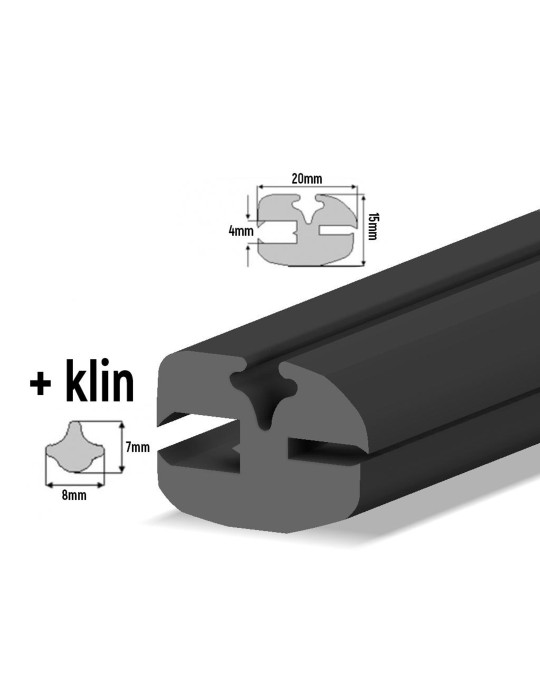 USZCZELKA SZYBY Z KLINEM TB0
Uszczelka szyby. okienna TB0 z klinem do ciągnika  (sprzedawane po 20m)
Indeks USZCZEL...