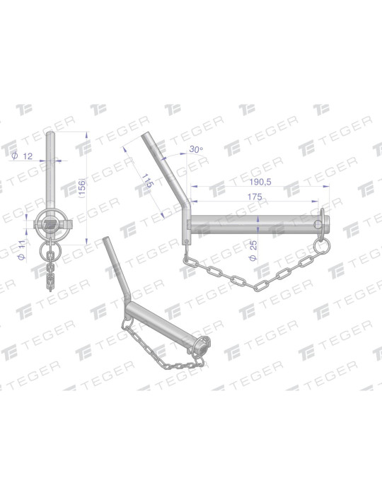 SWORZEŃ 25X175 ŁACZNIK GÓRNY KAT2
Z525174KR
Z525174HKR
@swo25x174
Sworzeń zaczepu z wygiętym uchwytem 25x175 TEGE...