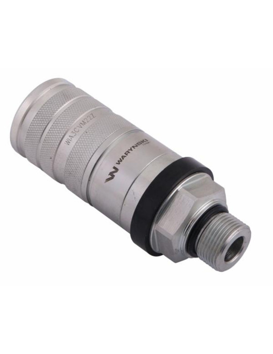 SZYBKOZŁĄCZE ZRYWALNE 22X1,5
WIA3CVM22Z
Szybkozłącze hydrauliczne zrywalne seria WIA3CV (3CFPV) gniazdo M22x1.5 gwi...