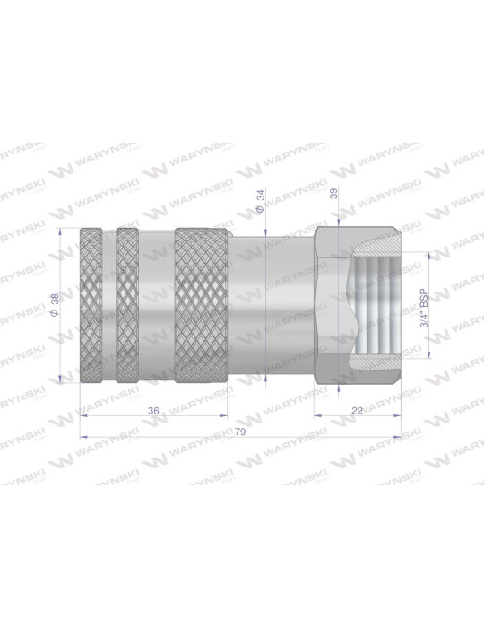 SZYBKOZŁĄCZE SUCH GNIAZDO 1/2"-3/4"
SZYBKOZŁĄCZE SUCH GNIAZDO 1/2" 24,5  
Szybkozłącze hydrauliczne suchoodcinające...