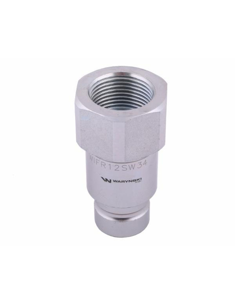 SZYBKOZŁĄCZE SUCH WTYK 1/2" 24,5MM 3/4"
Szybkozłącze hydrauliczne suchoodcinające (rozmiar 1/2) wtyczka G3/4"BSP gwi...