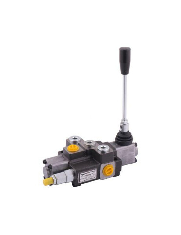 ROZDZIELACZ HYDRAUL.1-SEKC 40L 1-STRONNEGO
Rozdzielacz hydrauliczny 1-sekcyjny (sekcja nurnikowa) max przepływ 40L W...