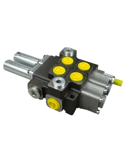 ROZDZIELACZ HYDR.2-SEKC 40L sterowany na linkę
Rozdzielacz hydrauliczny dwusekcyjny (2) 40L sterowany joystickiem Wa...