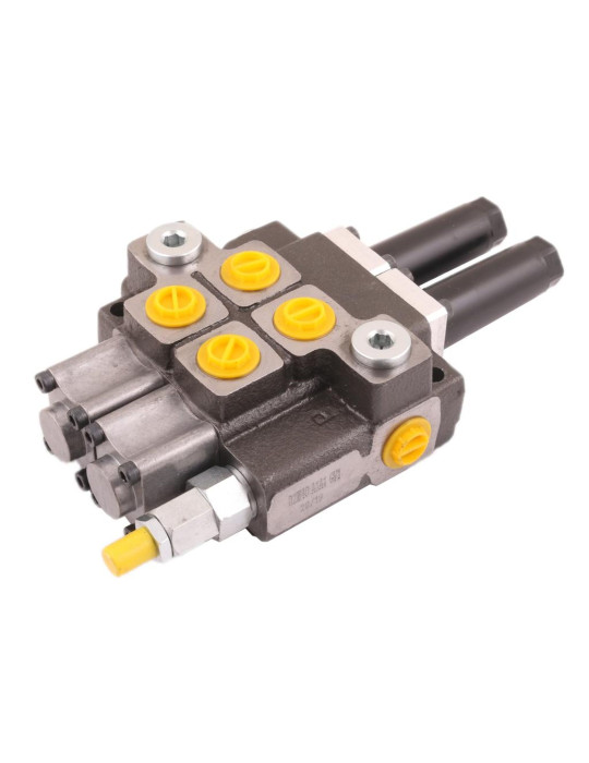 ROZDZIELACZ HYDR.2-SEKC 40L sterowany na linkę
Rozdzielacz hydrauliczny dwusekcyjny (2) 40L sterowany joystickiem Wa...