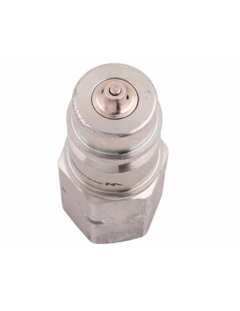 Zawór euro wtyka M22x1.5
Szybkozłącze hydrauliczne wtyczka z eliminatorem ciśnienia M22x1.5 gwint wew. EURO (ISO 724...