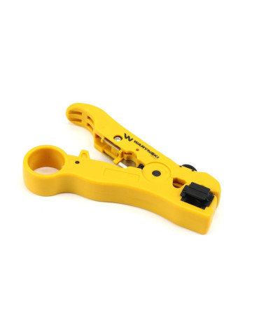 Ściagacz izolacji do RG-59/6 z ostrzami do obcinania kabli Waryński
Indeks WMP129
Możliwa obróbka kabli prądowych t...