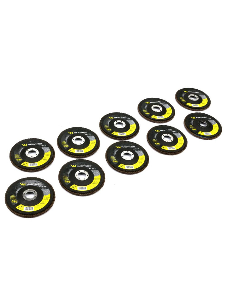 TARCZA LAMELKOWA 125MM GR80
Tarcza do szlifierki 125 mm lamelkowa z elektrokorundem GR80 (sprzedawana po 10 szt.) Wa...