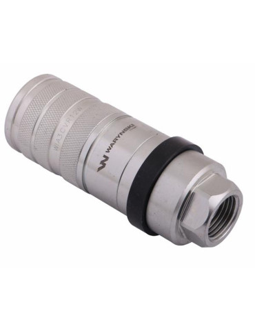 SZYBKOZŁĄCZE ZRYWALNE  G1/2"
Szybkozłącze hydrauliczne zrywalne seria WIA3CV (3CFPV) 68 l/min gniazdo G1/2"BSP gwint...