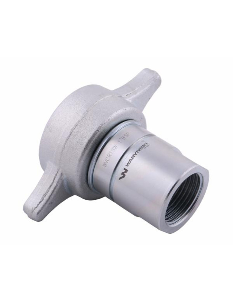 SZYBKOZŁĄCZE HYDR. MOTYL. WTYK 1"
Szybkozłącze hydrauliczne skręcane (motylkowe) wtyczka G1"BSP gwint wewnętrzny 250...