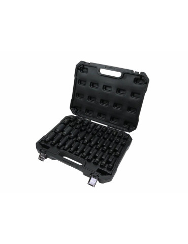 ZESTAW NASADEK 1/2" METRYKA / CAL
WMU284
Zestaw nasadek udarowych 1/2 metrycznych i calowych standard i przedłużony...