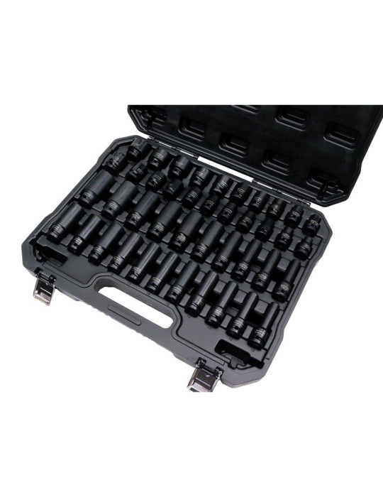 ZESTAW NASADEK 1/2" METRYKA / CAL
WMU284
Zestaw nasadek udarowych 1/2 metrycznych i calowych standard i przedłużony...