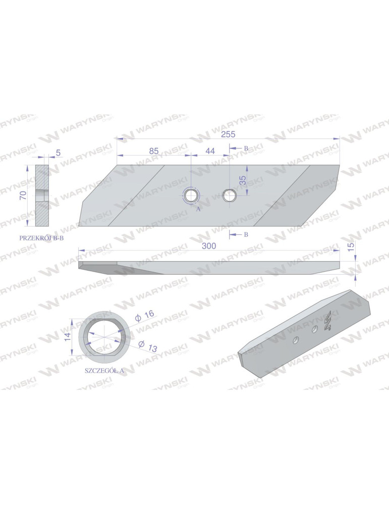 DŁUTO 1067911010 PRAWE UNIA  15MM
 W-1067911010
Dłuto nakładka lemiesza prawe dwuotworowe 15 mm zastosowanie VIS/17...
