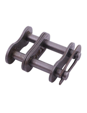 ZAMEK ŁAŃ 12B-2
R2-3/4" 
spinka łańcucha dwurzędowego
Zamek łańcucha 12B-2 (R2 3/4) Waryński ( sprzedawane po 10 )...