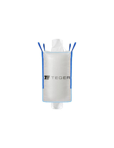 WOREK BIG-BAG 1000KG
T-BB1T90X160-2L
Worek BIG BAG 1000kg. 90 x 90 x 160. 4 uchwyty. Lej zasypowy/Lej spustowy /TEG...