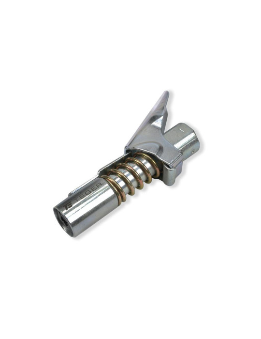 KOŃCÓWKA SMAROW. ZATRZASK TEGER
T-KS4SZ
Precyzyjna czteroszczękowa końcówka węża smarownicy z dźwignią oraz blokadą...