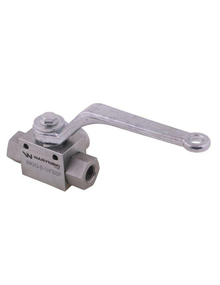ZAWÓR KULOWY 3-DROŻNY G1/4"
WKH3-B-1/4BSP

Zawór kulowy hydrauliczny 3-drogowy 3/2 - 1/4"BSP z otworami mocującymi...