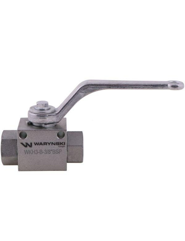 ZAWÓR KULOWY 3-DROŻNY G3/8"
Zawór kulowy hydrauliczny 3-drogowy 3/2 - 3/8"BSP z otworami mocującymi 500 bar Waryński...