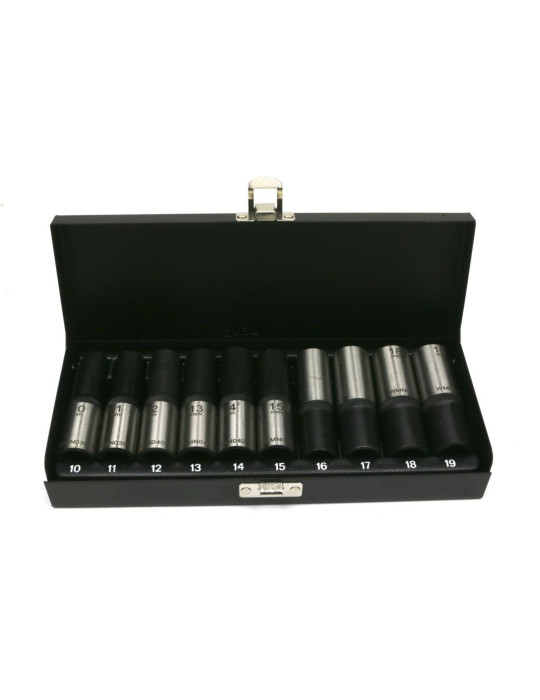 ZESTAW NASADEK PRZEDŁUŻANYCH 1/2"
Zestaw nasadek przedłużanych 1/2 CrV 10, 11, 12, 13, 14, 15, 16, 17, 18, 19 w kase...