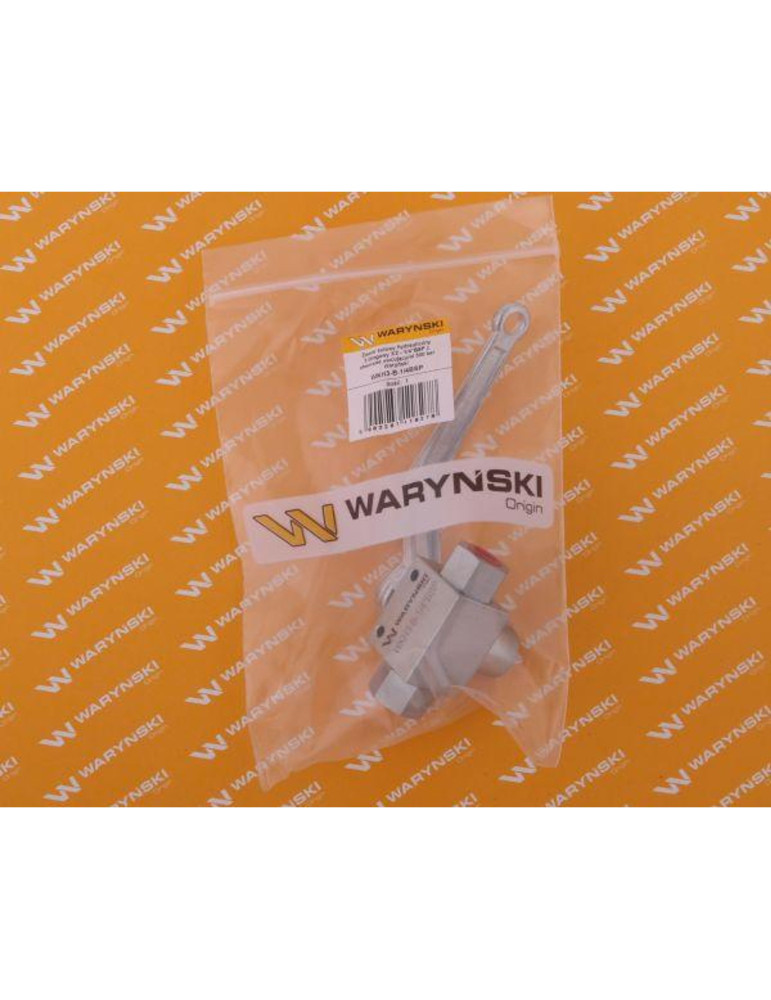 ZAWÓR KULOWY 3-DROŻNY G1/4"
WKH3-B-1/4BSP

Zawór kulowy hydrauliczny 3-drogowy 3/2 - 1/4"BSP z otworami mocującymi...