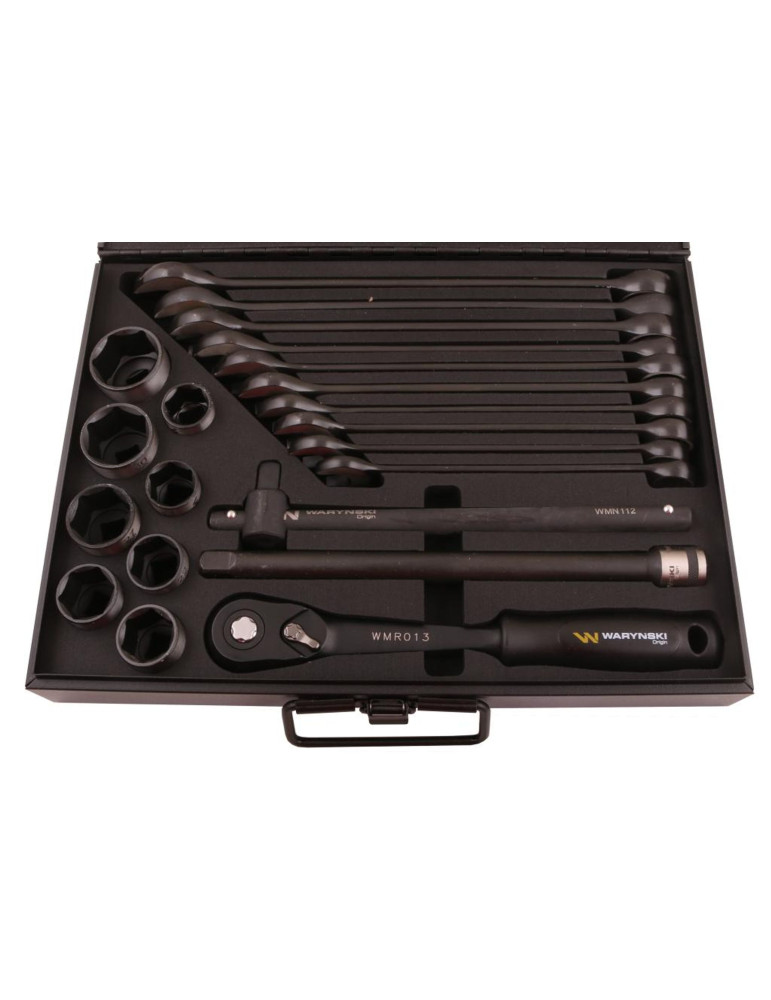 ZESTAW NASADEK 1/2" I KLUCZY 49EL
WMZ049
Zakres kluczy w zestawie: rozmiary 6-24mm
Rozmiar nasadek: 1/2 cala, zakr...