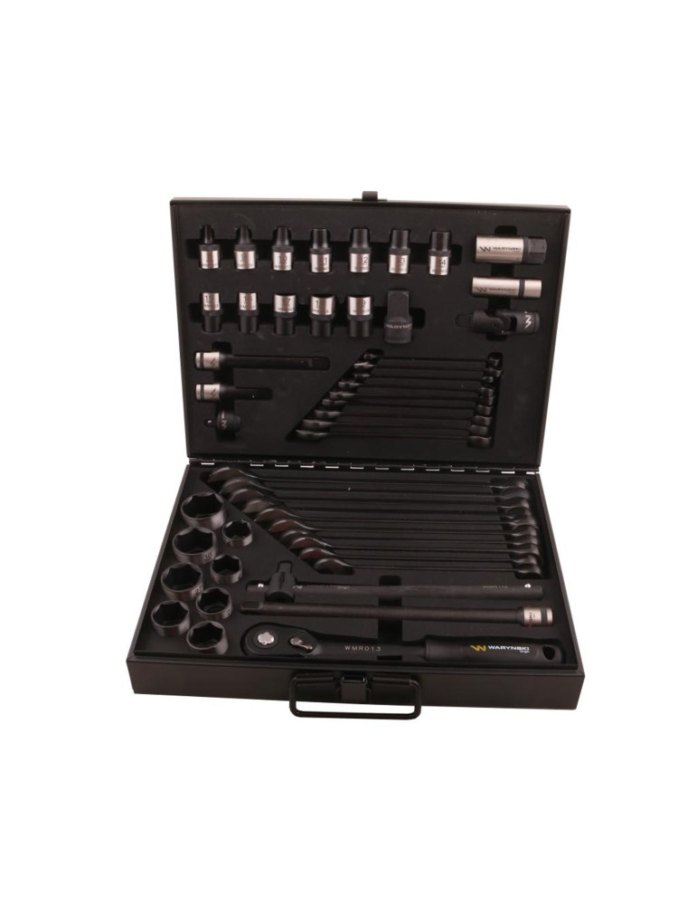 ZESTAW NASADEK 1/2" I KLUCZY 49EL
WMZ049
Zakres kluczy w zestawie: rozmiary 6-24mm
Rozmiar nasadek: 1/2 cala, zakr...