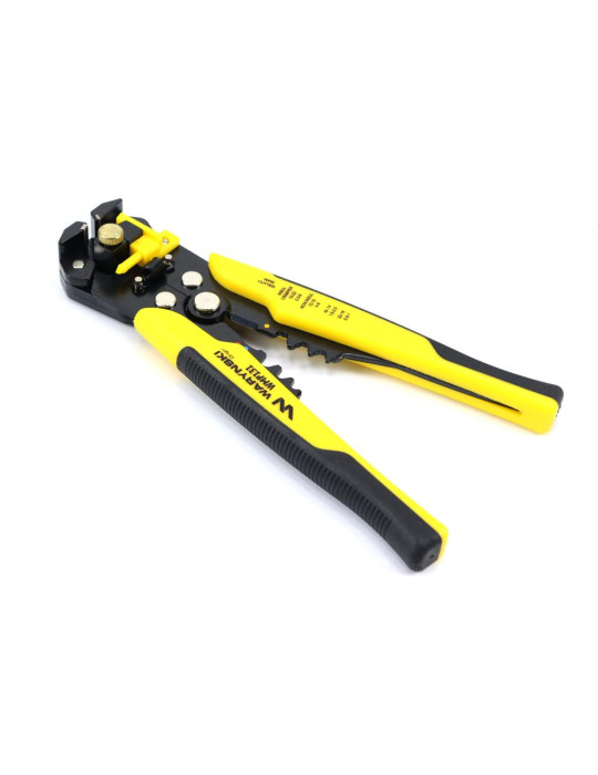 Ściagacz izolacji automatyczny 24-10 AWG ze szczękami ze stali Cr12MoV Waryński
Indeks WMP131
 Szczęki z utwardzone...