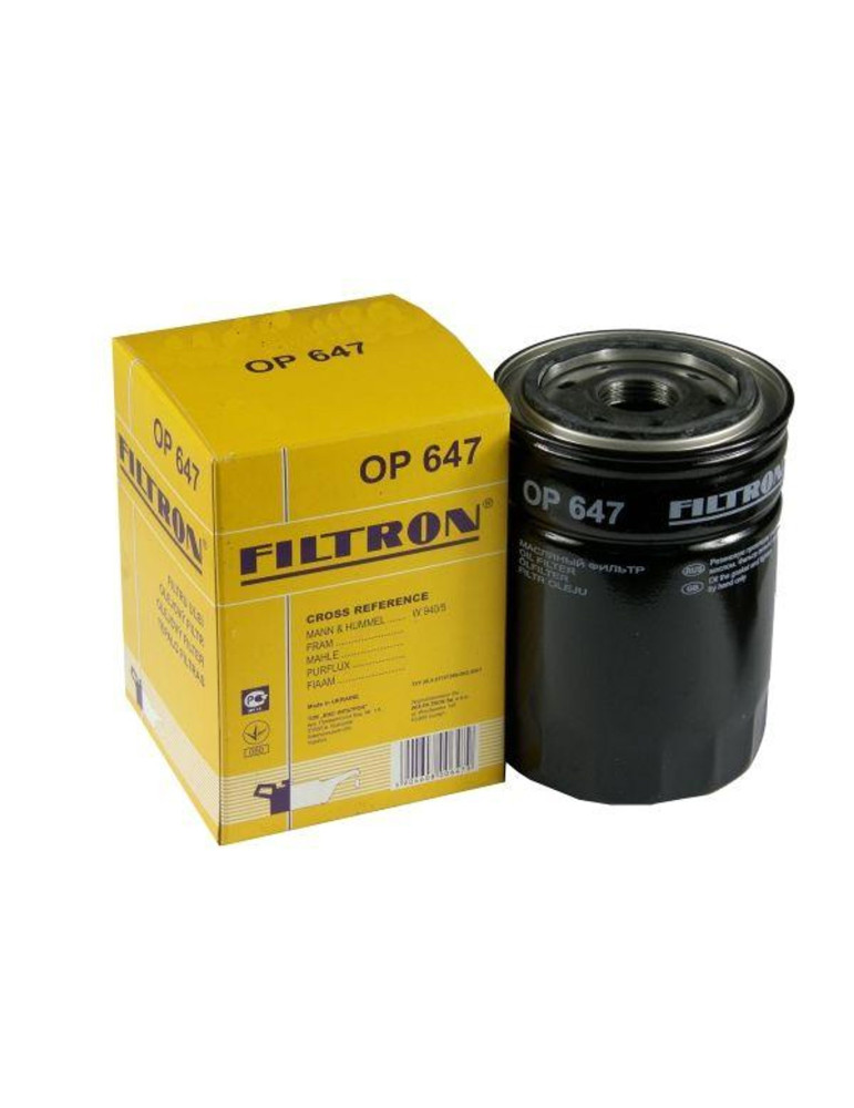 FILTR OLEJU 
PP-8.4 PZL
OP647 FILTRON
92097E WIX
51768 WIX
PP84 PZL 
SO7239 HIFI
SO115 HIFI
SP4320 SF
SP4320...