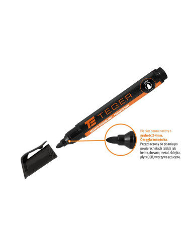 MARKER BUDOWALNY CZARNY 3-4MM
T-W-NBMAR005

Marker budowlano - przemysłowy - czarny (końcówka okrągła 3-4 mm. tusz... 2