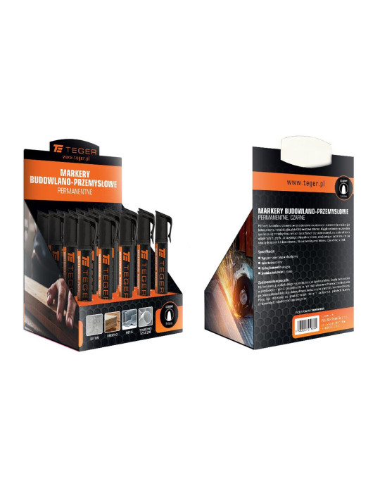 MARKER BUDOWALNY CZARNY 3-4MM
T-W-NBMAR005

Marker budowlano - przemysłowy - czarny (końcówka okrągła 3-4 mm. tusz...
