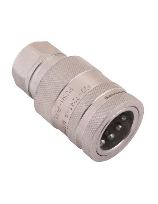 ZAWÓR EURO GNIAZDO M18 G WEWNĘTRZNY
Szybkozłącze hydrauliczne gniazdo z eliminatorem ciśnienia M18x1.5 gwint wew. EU...