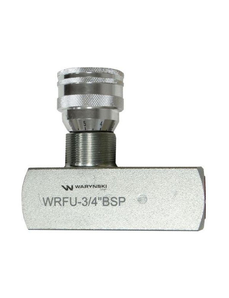 ZAWÓR DŁAWIĄCO-ZWROTNY 3/4"
WRFU-3/4BSP
Dławienie działa tylko w jednym kierunku. W kierunku przeciwnym wbudowany z...