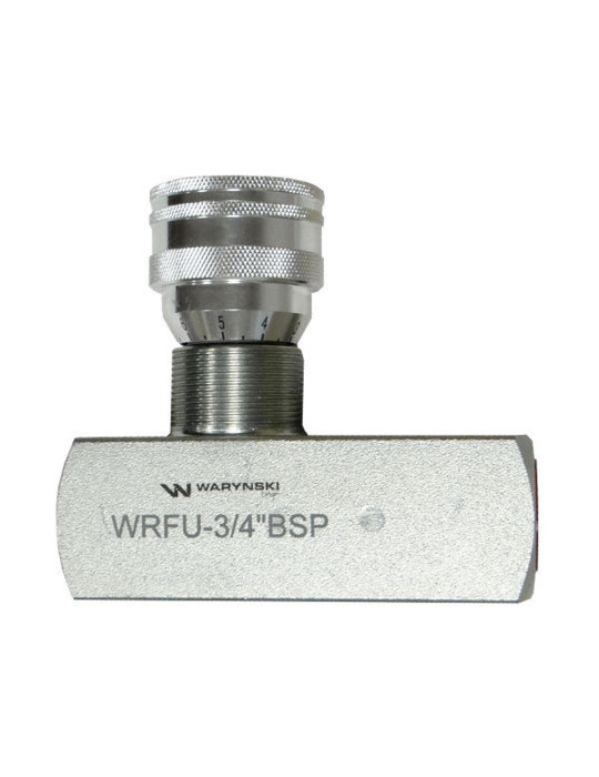 ZAWÓR DŁAWIĄCO-ZWROTNY 3/4"
WRFU-3/4BSP
Dławienie działa tylko w jednym kierunku. W kierunku przeciwnym wbudowany z...