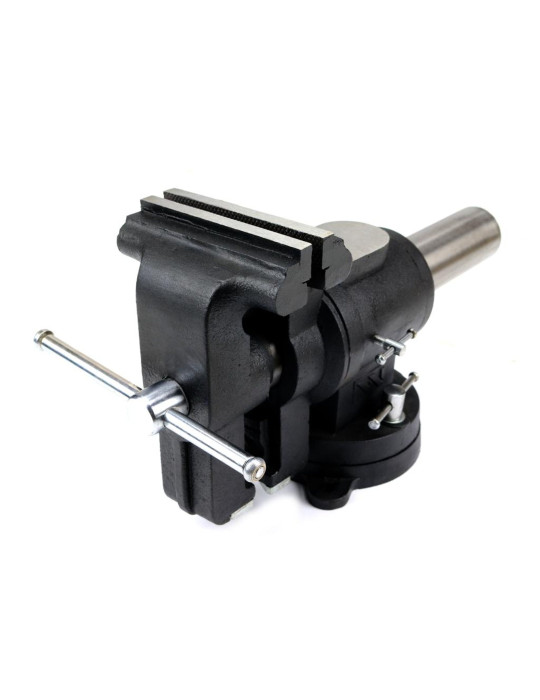 IMADŁO ŚLUSARSKIE 150 OBRAC JARZMO
Imadło ślusarskie z żeliwa sferoidalnego obrotowe z obracanym jarzmem 150 mm Wary...