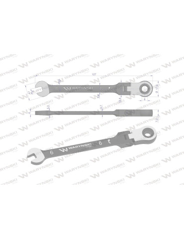 KLUCZ PŁASKO-OCZ 6 GRZECH PRZEGUB
WMK071
 2