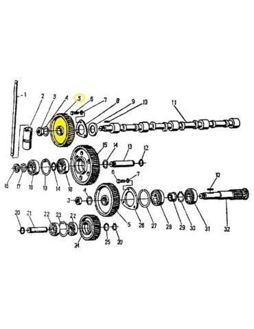 KOŁO 50504240 
ROZRZ URSUS 2