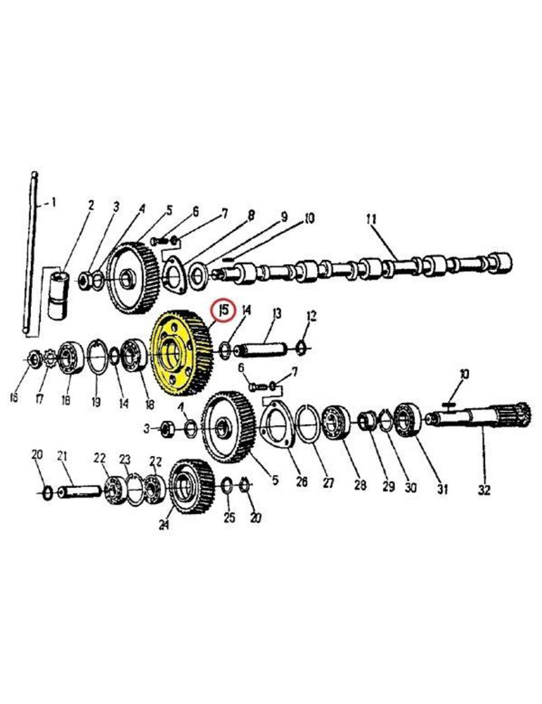 KOŁO 50504150
ROZRZ URSUS