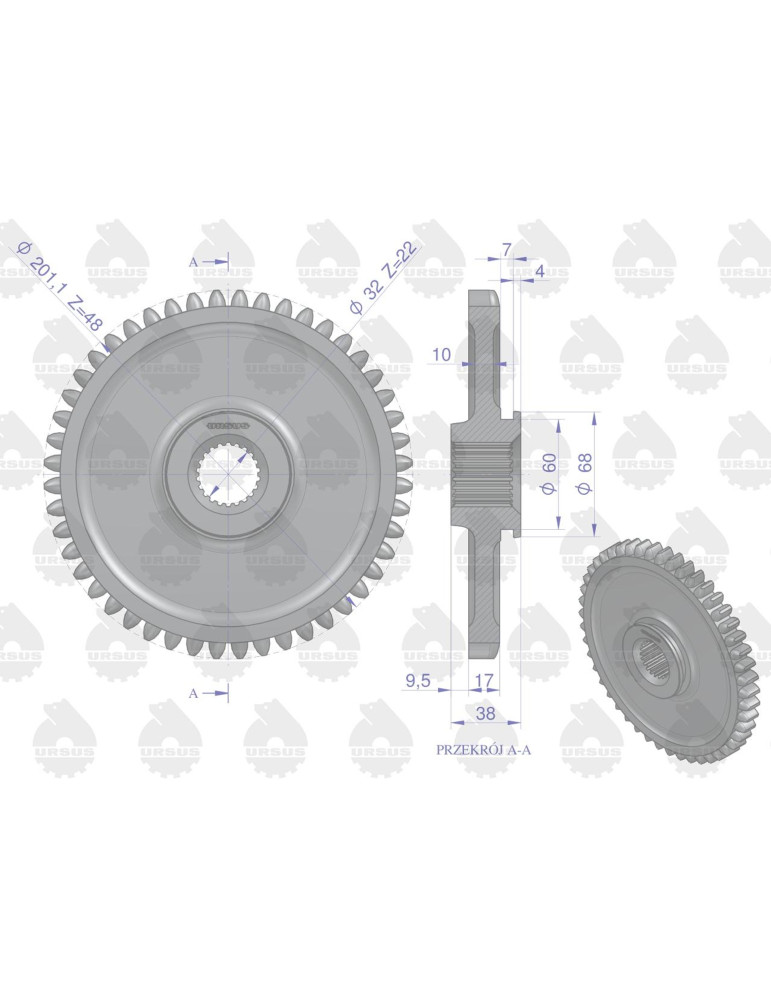 KOŁO 50419470 
OBR NIEZ URSUS