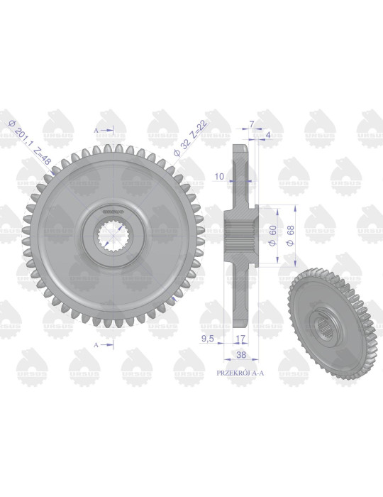 KOŁO 50419470 
OBR NIEZ URSUS