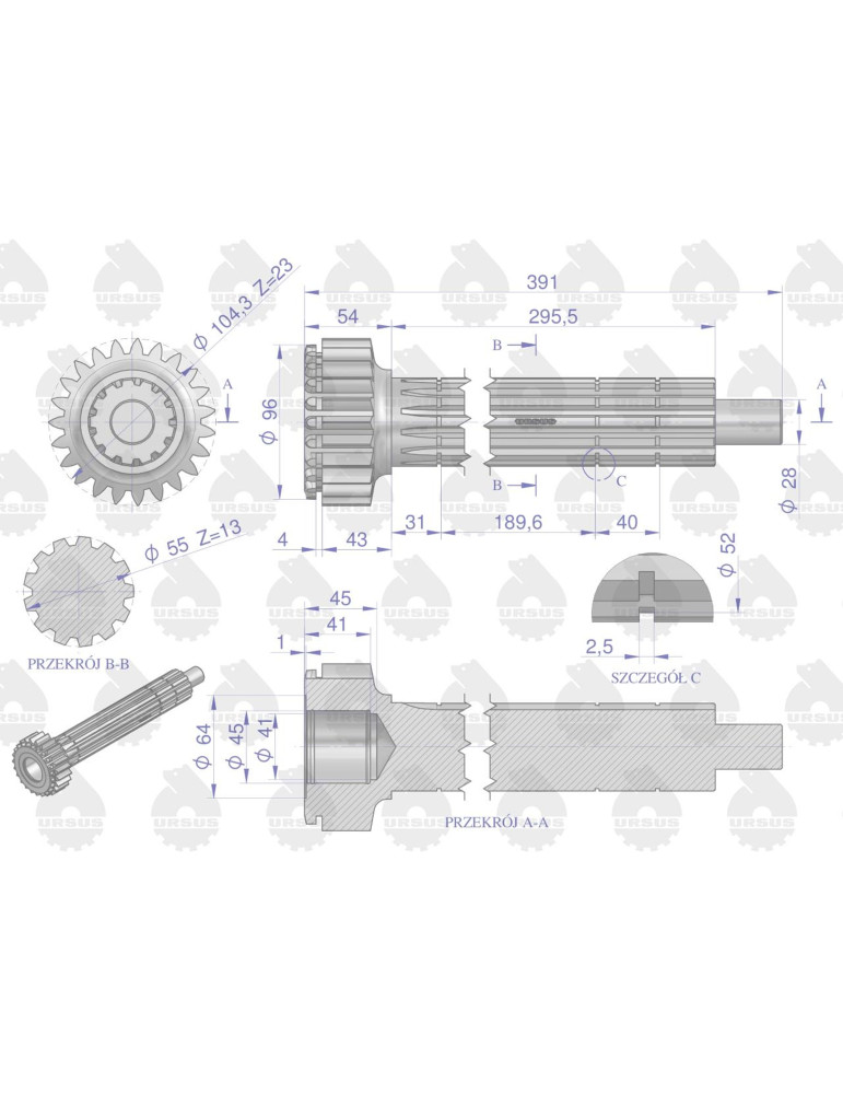 WAŁEK 50419060 URSUS
starszy typ
