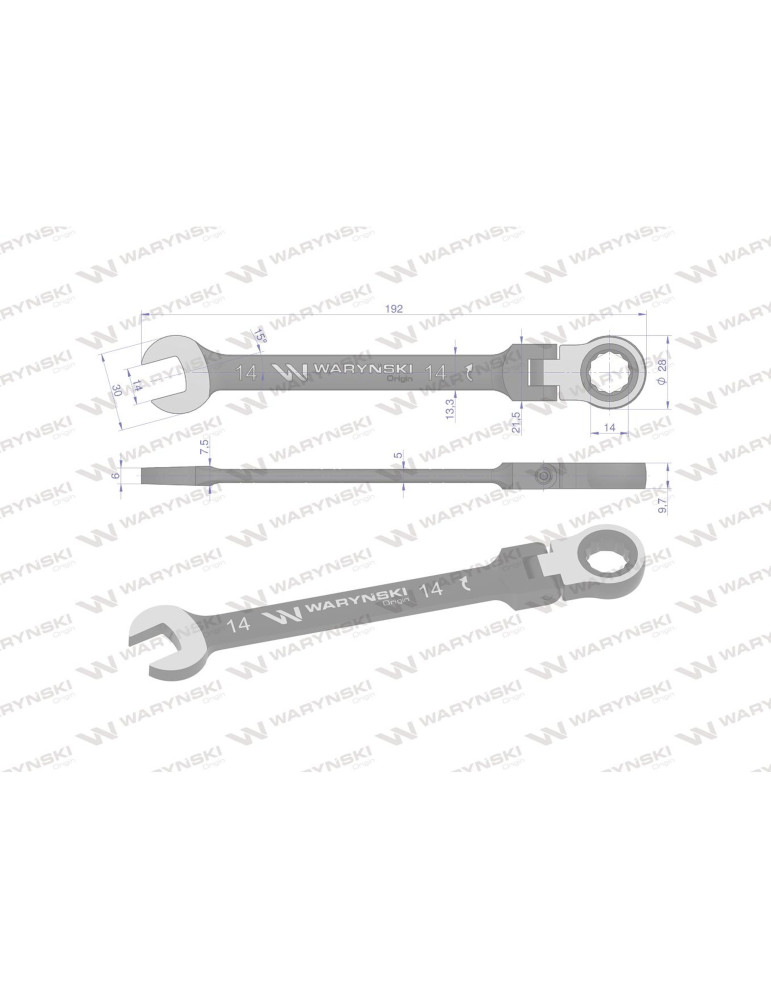 KLUCZ PŁASKO-OCZ 14 GRZECH PRZEGUB
WMK079
