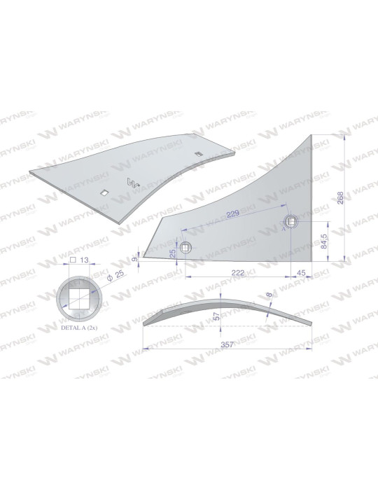 PIERŚ ATLAS PZ4 WARYŃSKI 
U 52  1024020030 
AR 260231