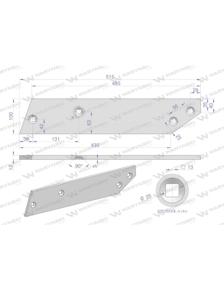 PŁOZA DŁUGA Waryński
1023020070