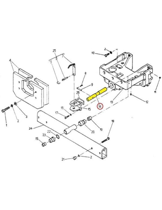 SWORZEŃ 50833091 
osi płaskiej Ursus
